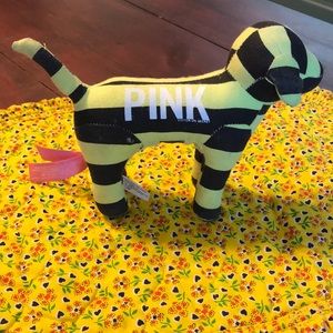 PINK icon stuffed doggie